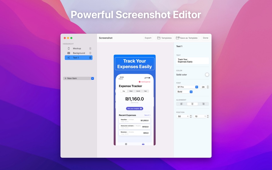 #3. ScreenShop - Screenshot Maker (macOS) 由: Eilon Krauthammer