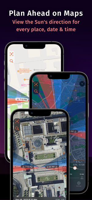 ‎Helioseek - Sun AR & Map Screenshot