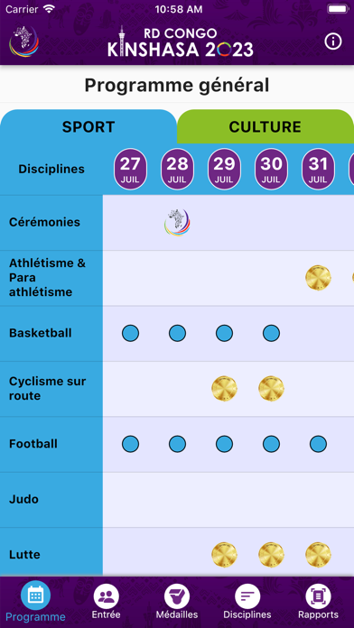 Jeux Francophonie Screenshot