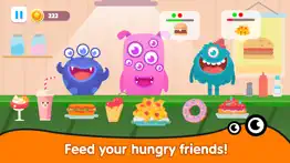 monster restaurant: food games iphone screenshot 1