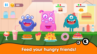 Monster restaurant: Food games Screenshot