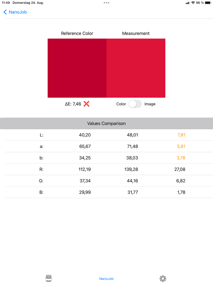 #10. ColorDruid Measure (iOS) Av: Thomas Hartwich