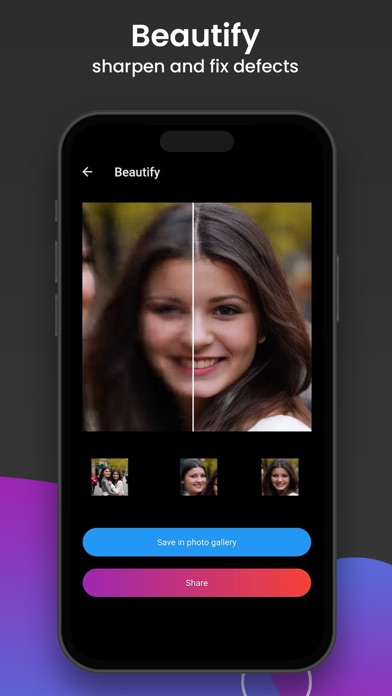 AI Photo Enhancer: FixMyPhotos Screenshot