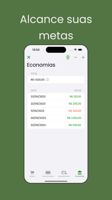 MyFinance - Gerenciar Finanças Screenshot