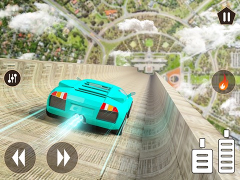 Sky Flying Real 3D Car Stuntsのおすすめ画像3