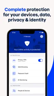 f-secure: total security & vpn iphone screenshot 3