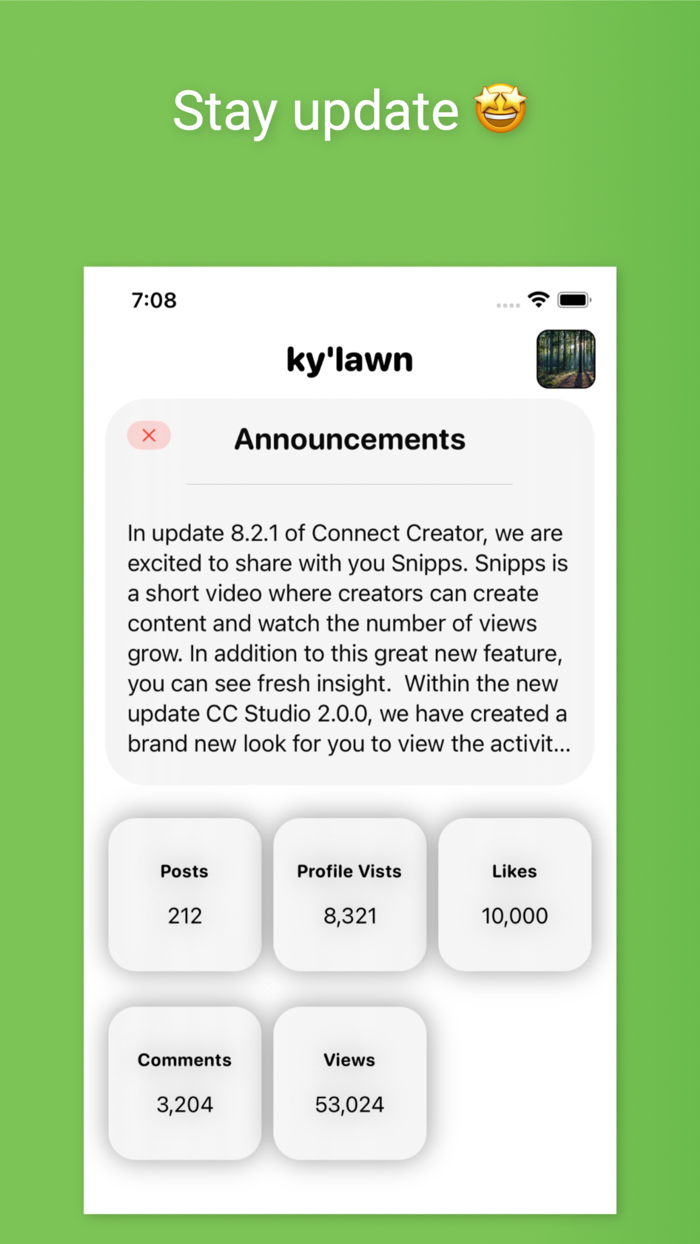 Connect Creator Studio