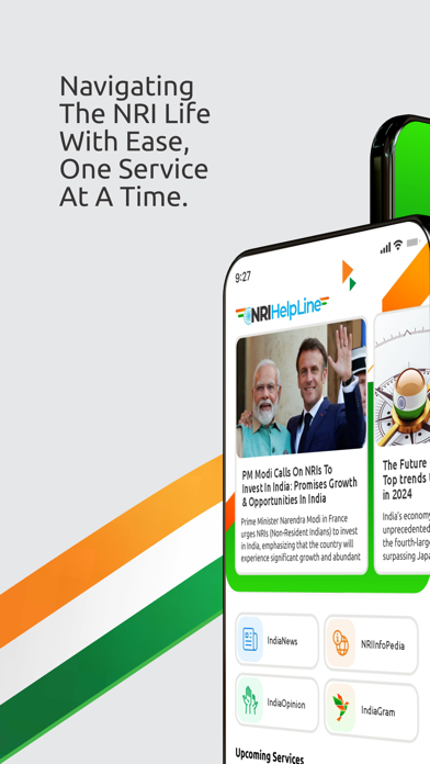 NRIHelpLine Screenshot