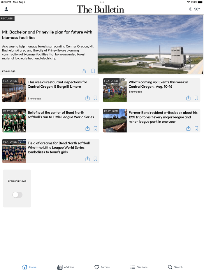 The Bulletin News and eEdition