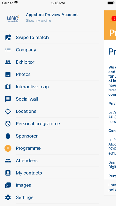 WMC2023 Screenshot 4 - AppWisp.com WMC2023 Screenshot 4 - AppWisp.com