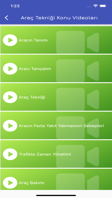 İnce Sürücü Kursu Screenshot