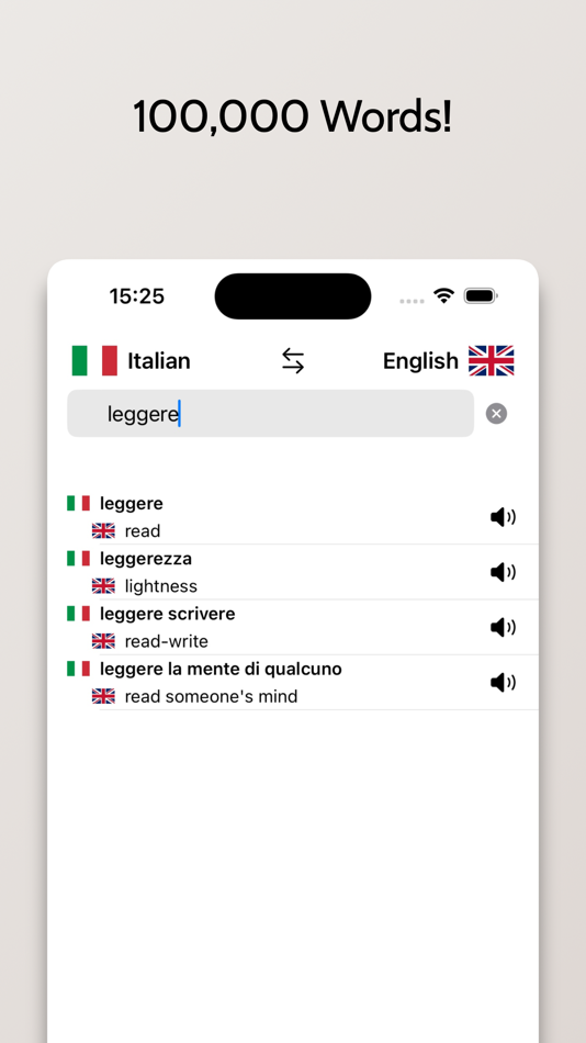 #2. Italian Dictionary - English (iOS) 由: FB PUBLISHING LLC