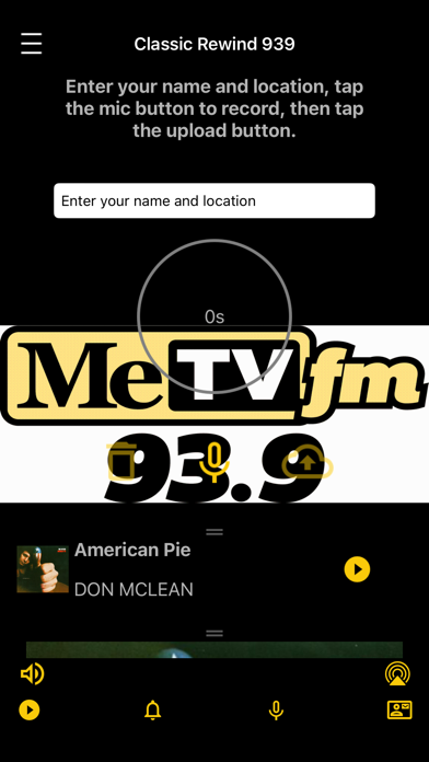 Classic Rewind 93.9FM Screenshot