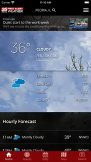 week 25 first alert weather iphone screenshot 1