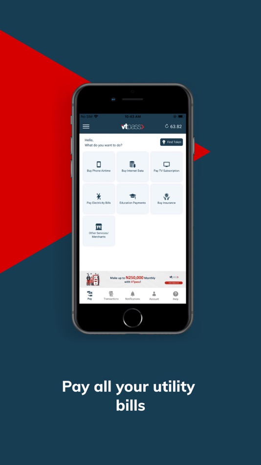 #2. VTpass: VTU & Bills Payment (iOS) 由: Broadshift Technologies Limited