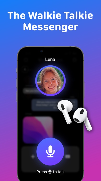 VoiceBeam Walkie Talkie screenshot-0