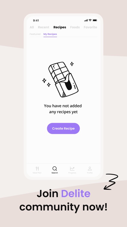 Delite - Meal Planner screenshot-5