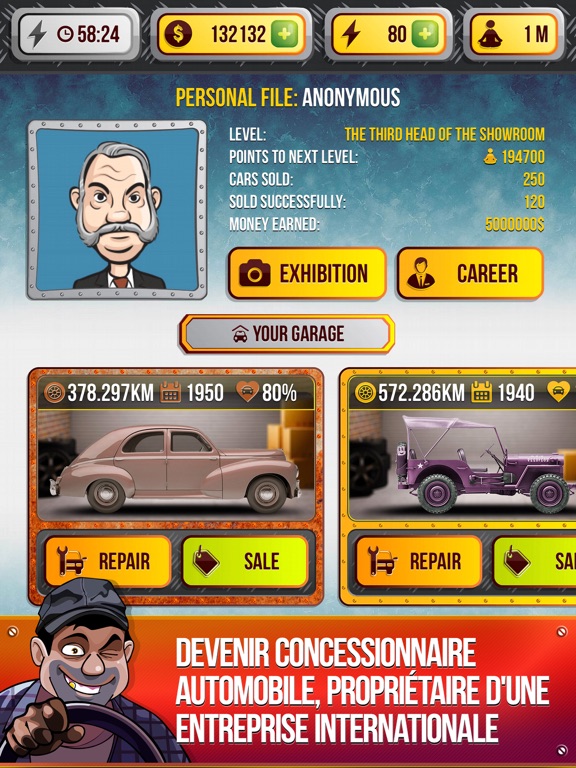 Screenshot #4 pour Vendeur de voitures