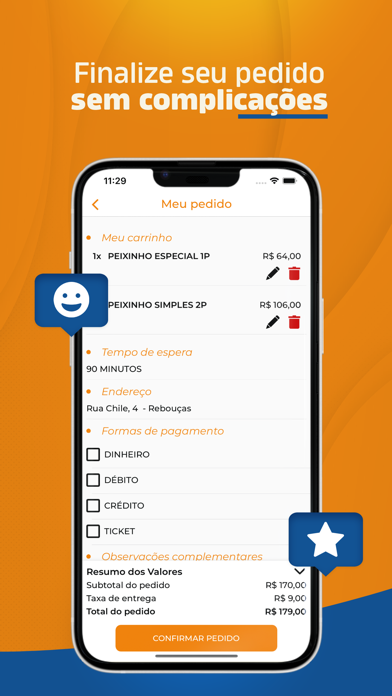 Restaurante Peixinho Screenshot