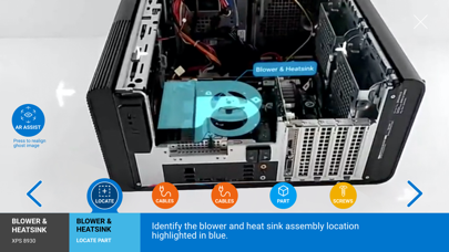 Dell AR Assistant Screenshot