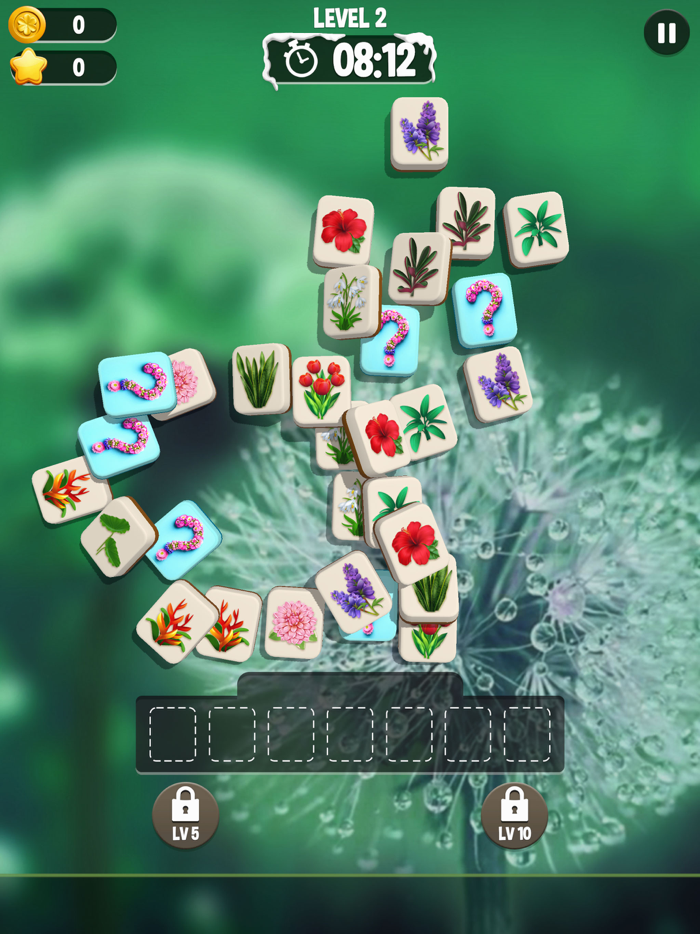 Zen Blossom Flower Tile Match