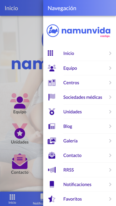 Namunvida Ginecología Screenshot
