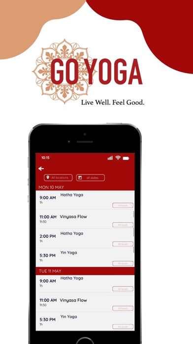 GoYoga Orangeville Screenshot
