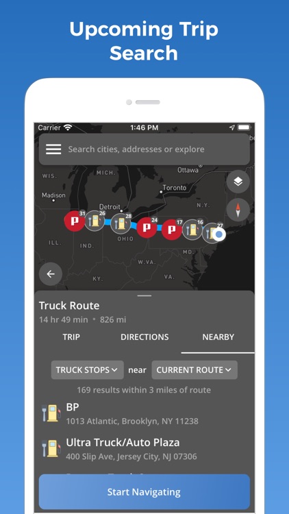 TruckMap - Truck GPS Routes screenshot-6