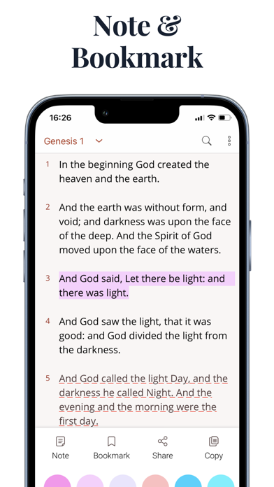 Amplified Bible Audio Study Screenshot