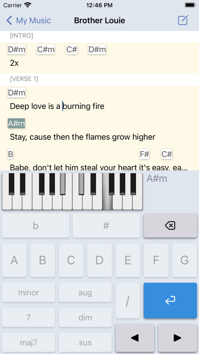 MyMusicNote Screenshot