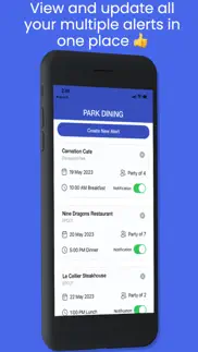 How to cancel & delete park dining 4