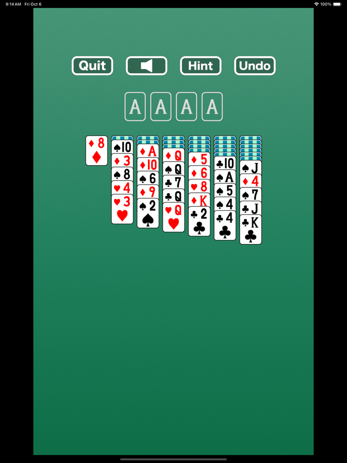 Yukon Solitaire  Card Game