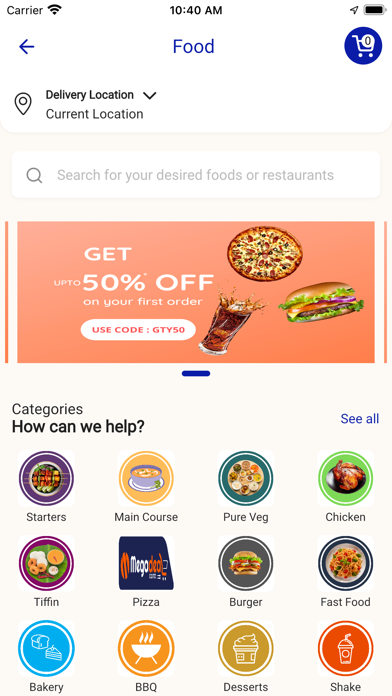 Megadealmz User Screenshot