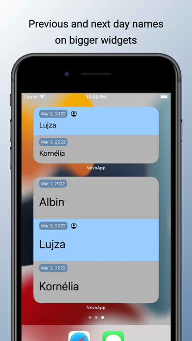 NévnApp Screenshot