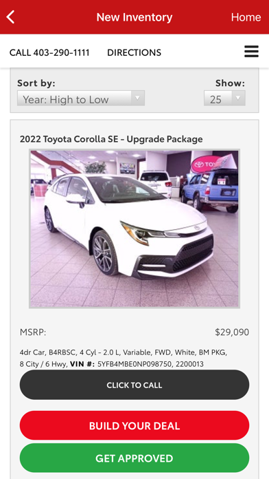 Country Hills Toyota Screenshot