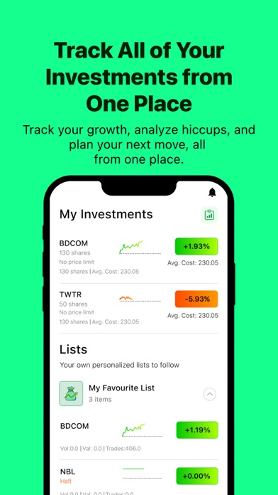 Trek: Learn. Invest. Grow. Screenshot