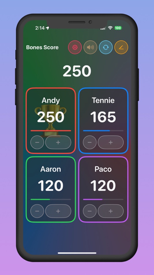 #2. Bones Score for Dominoes (iOS) 由: Andres Gandara