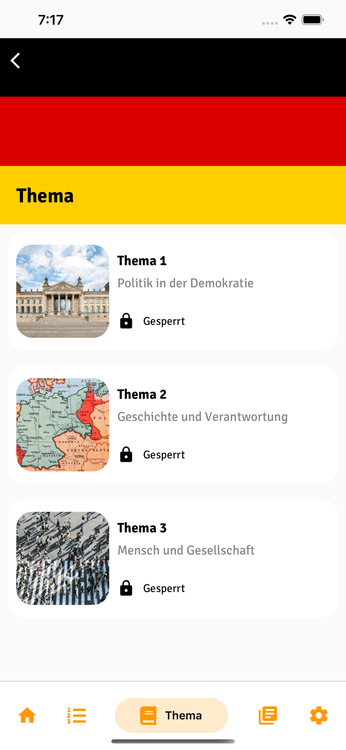 Germany Einbürgerungstest 2023