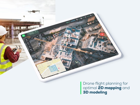 PIX4Dcapture Pro: drone flight