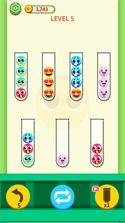 Emoji Sort : Puzzle Games - 1.0.3 - (iOS)