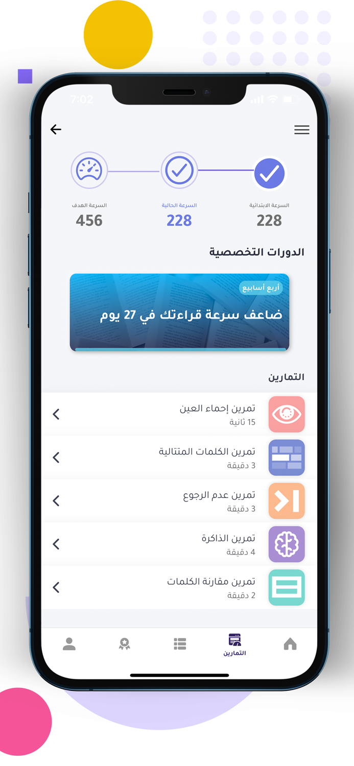 Speed Reading Students