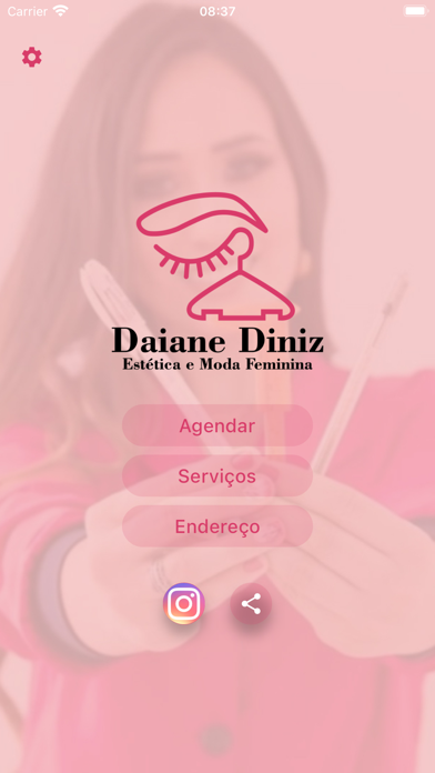 Daiane Diniz Estética Screenshot