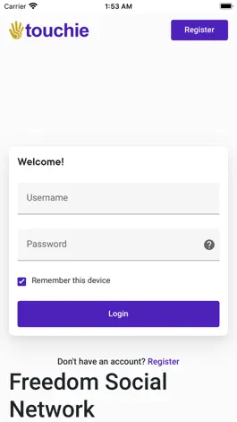 Game screenshot Touchie Lite apk