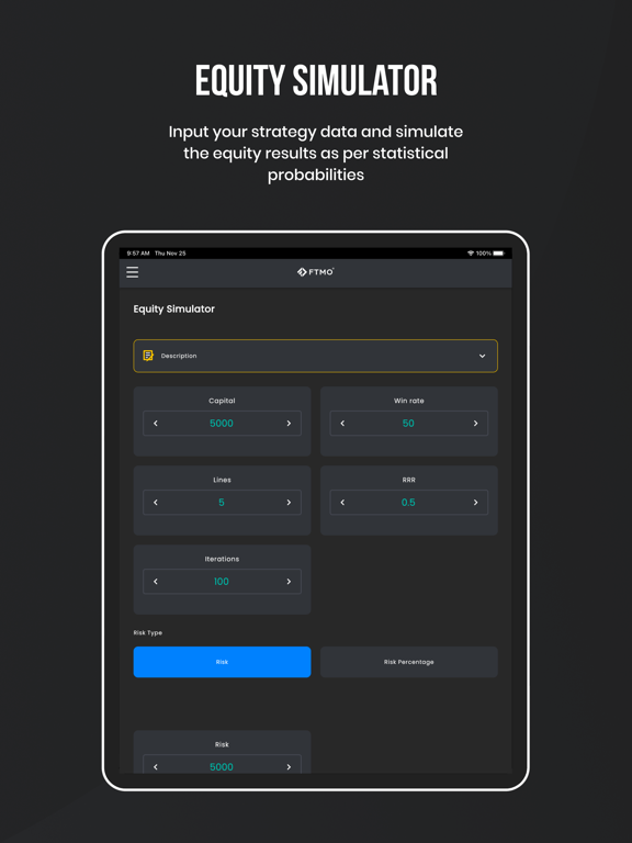FTMO - Modern Prop Trading iPad screenshot 9 - Education app