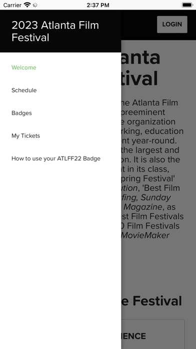 Atlanta Film Society Screenshot