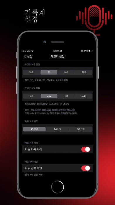 오디오 녹음기 및 음성 편집기