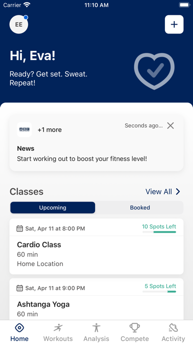 Club ABC Fysio Screenshot