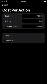 media calculator: cpms & cpas iphone screenshot 2