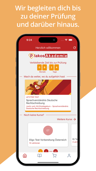Plakos Testtrainer Lernapp Screenshot
