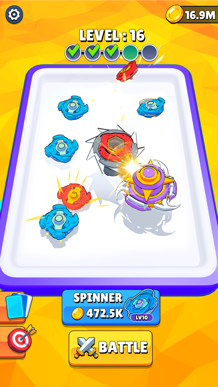 Spinner Battle Merge Master